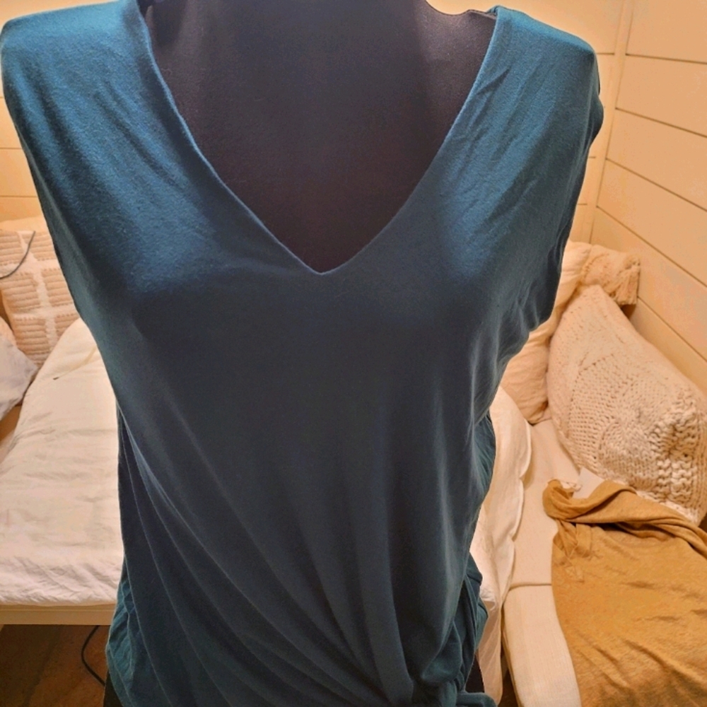 Dress tank top emails green